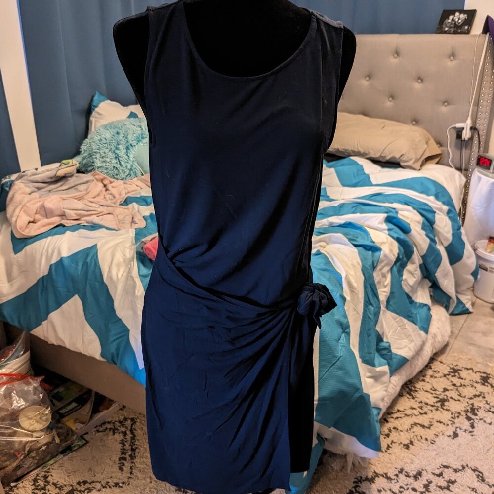 Tommy Hilfiger Classic Black Sleeveless Dress – Size M